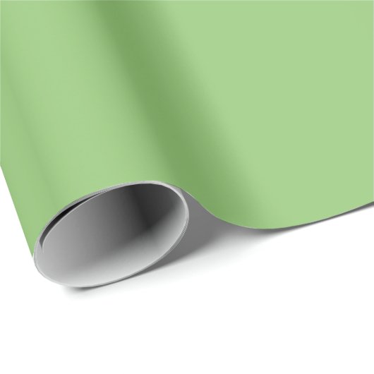 Pastellgrün Geschenkpapier (Rolleneckpunkt)