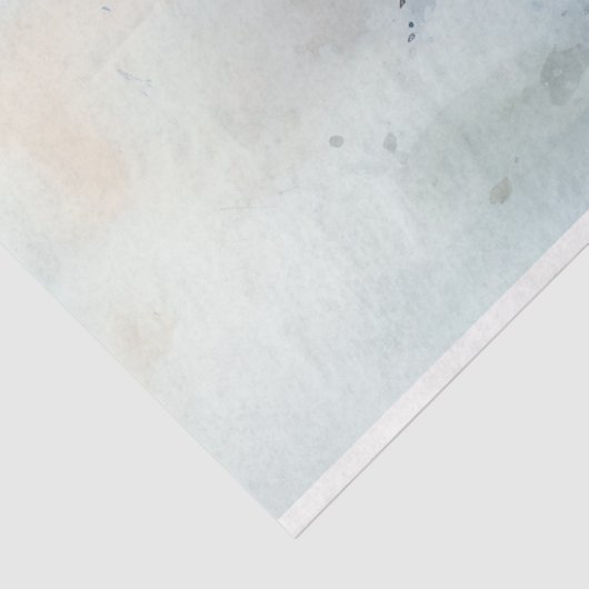 Pastellgrün Pfirsichblüte Weiße Schwäne Seidenpapier (Ausschnitt)