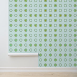 Pastellgrün und graues geometrisches Muster Tapete