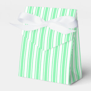 Pastellgrüne und weiße Süßigkeiten Geschenkschachtel