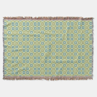 Pastellgrünes marokkanisches Gittermuster Decke