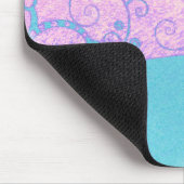 Pastellgrunge Fantasy Mouse Pad Mousepad (Ecke)