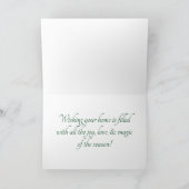 Pastellgumdrops Feiertagskarte (Innenseite)