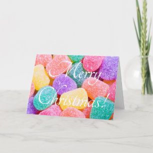 Pastellgumdrops Feiertagskarte