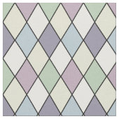 Pastellharlekin-Diamanten Stoff (Nahaufnahme)