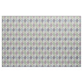 Pastellharlekin-Raute Stoff (Fat Quarter (45,7 x 55,9 cm))