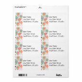 Pastellheiße Luftballons Steigen rosa Streifen Him (Vorne)