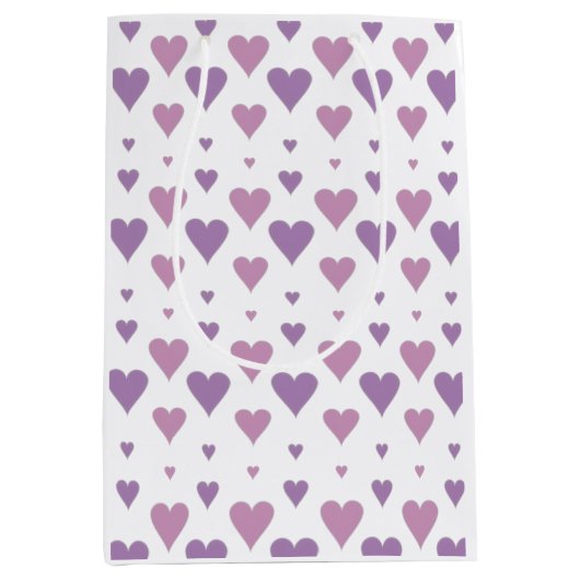 Pastellherz Mittlere Geschenktüte (Vorderseite)