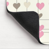 Pastellherz Mousepad (Ecke)