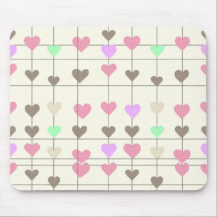 Pastellherz Mousepad