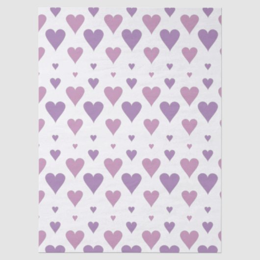 Pastellherz Seidenpapier (Vorderseite)
