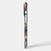 Pastellherzen im Schnittpapierstil Case-Mate iPhone Hülle (Rückseite / Links)