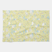 Pastellherzen & Wolken Wasserfarben Traum (1) Geschirrtuch (Horizontal)