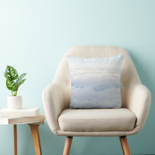 Pastellhimmel und flauschige Wolken Traum 1 Kissen