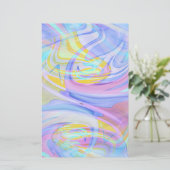 Pastellhologramm Briefpapier (Stehend Vorderseite)