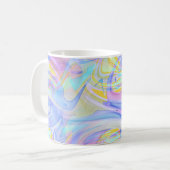 Pastellhologramm Kaffeetasse (Vorderseite Links)
