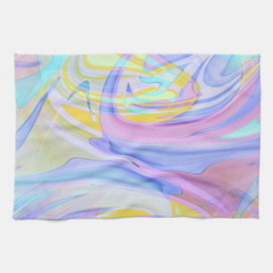 Pastellhologramm Küchentuch