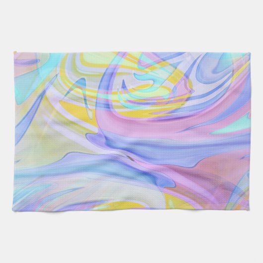 Pastellhologramm Küchentuch (Horizontal)