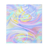 Pastellhologramm Notizblock (Vorderseite)