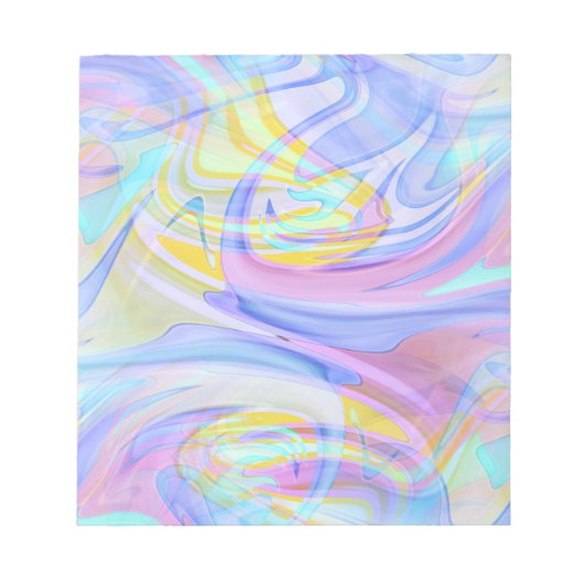 Pastellhologramm Notizblock (Vorderseite)