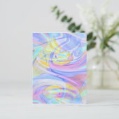 Pastellhologramm Postkarte (Stehend Vorderseite)