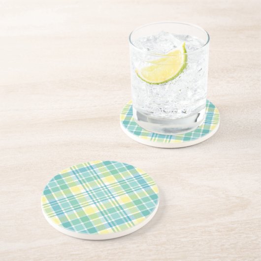 Pastellkariertes Getränkeuntersetzer (Seite)