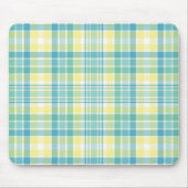 Pastellkariertes Mousepad (Vorne)