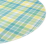 Pastellkariertes Schneidebrett (Ecke)