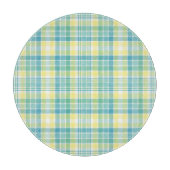 Pastellkariertes Schneidebrett (Vorderseite)
