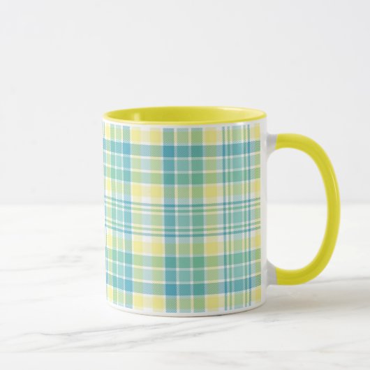 Pastellkariertes Tasse (Rechts)