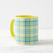 Pastellkariertes Tasse (Vorderseite Links)
