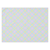 Pastellkariertes Tischdeckchen Tischdecke (Vorderseite (Horizontal))