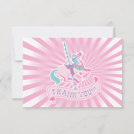 Pastellkarneval, danke Karten (Rückseite)