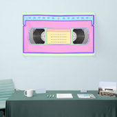 Pastellkawaii VHS vaporwave Pixelkunst Banner (Messeveranstaltung)