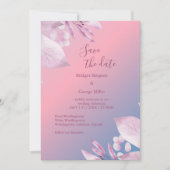 Pastellkirsche Blüte Sakura Hochzeit sicher das Da Einladung (Vorderseite)