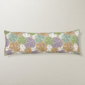 Pastellkissen, Blätter Seitenschläferkissen (Rückseite)