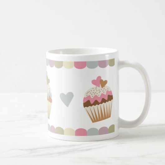 Pastellkleine kuchen kaffeetasse (Rechts)