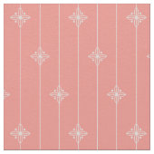 Pastellkorallenfarbenmuster Stoff (Nahaufnahme)