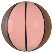 Pastellkorallenriff - Farbe | Classic | elegant Basketball (Vertikal)