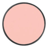 Pastellkorallenriff - Farbe | Classic | elegant Eishockey Puck (Vorderseite)