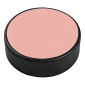 Pastellkorallenriff - Farbe | Classic | elegant Eishockey Puck (3/4)