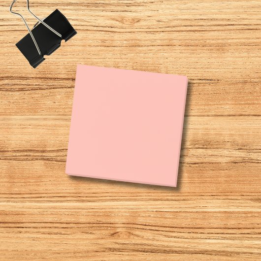 Pastellkorallenriff - Farbe | Classic | elegant Post-it Klebezettel