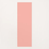 Pastellkorallenriff - Farbe | Classic | elegant Yogamatte (Vorderseite)