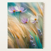 Pastellkosmos und Gräser, Flüster der Natur Planer (Rückseite)