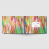 Pastellkreidekunst in Regenbogenfarben Gästebuch (Voll)