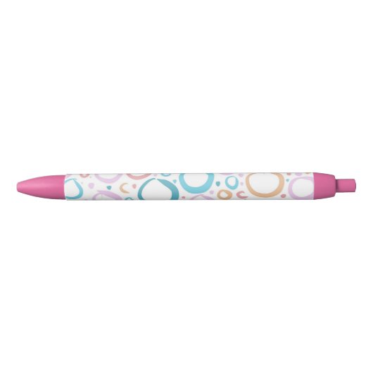 Pastellkreise Abstrakt Bubble Stift (Vorderseite)