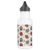Pastellkuchen Herzstück Muster Trinkflasche (Links)