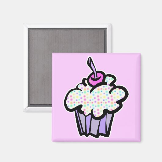 Pastellkuchen Magnet (Vorderseite/Rückseite)