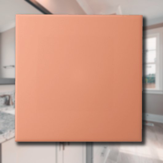 Pastelllachs Festfarbe | Classic | elegant Fliese