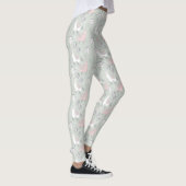 Pastelllama-Muster Leggings (Rechts)